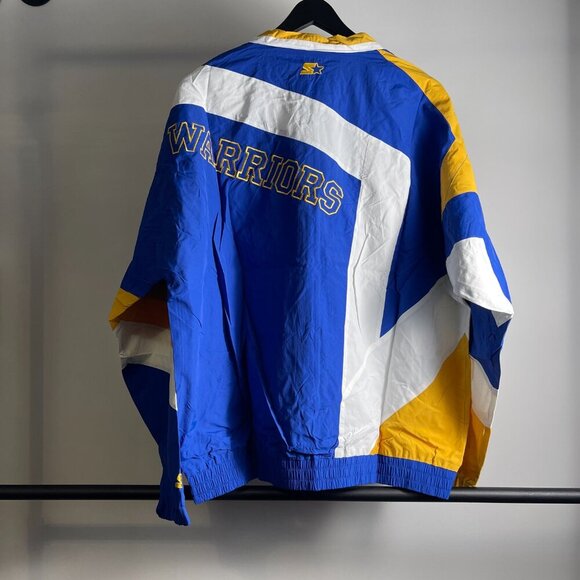 Men's Starter Golden State Warriors lightweight Jacket XL-2XL - Picture 2 of 4